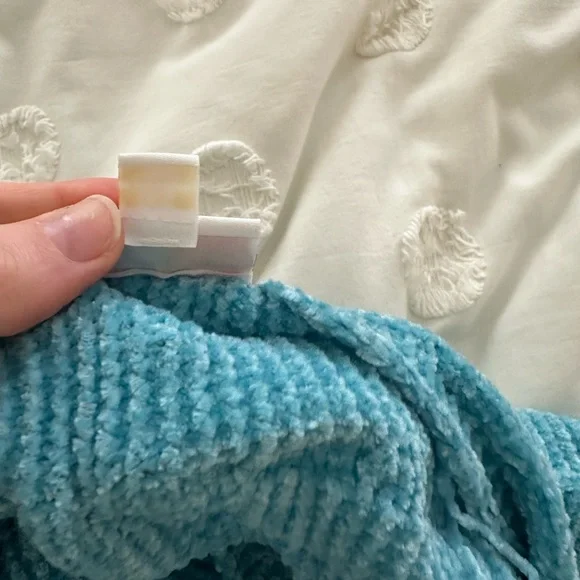 LuLaRoe Blue Shrug with Fringe - Picture 7 of 16